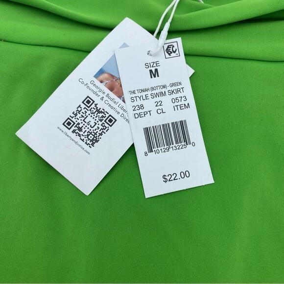 Liberty & Justice Coverup Skirt Women's Medium Colorful Beach Vacaion - Picture 5 of 8